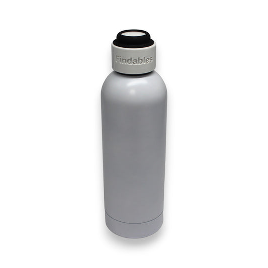 Findables - Water Bottle - White - for AirTag